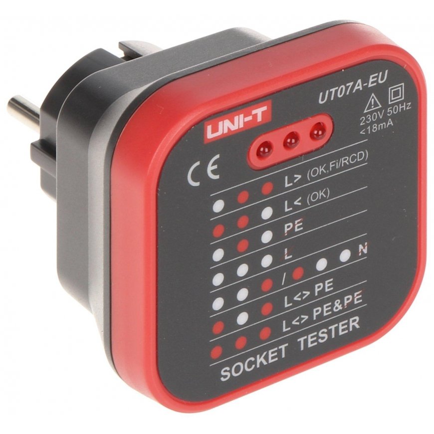 TINKLO LIZDŲ TESTERIS UT-07A-EU UNI-T – 5