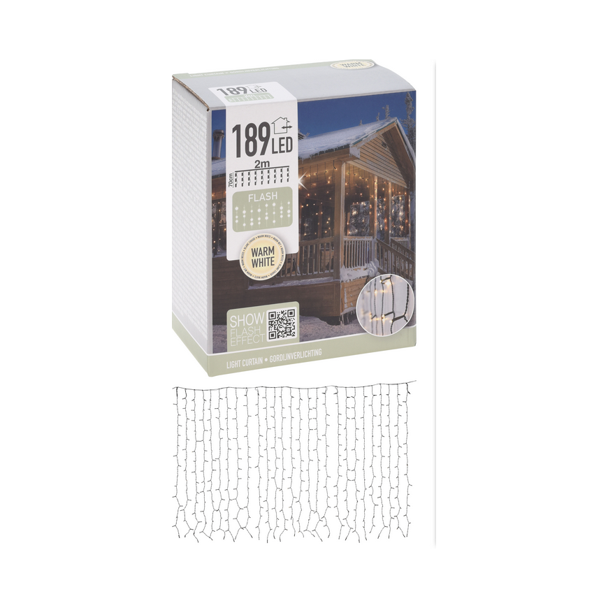 H&S Curtains 189LED