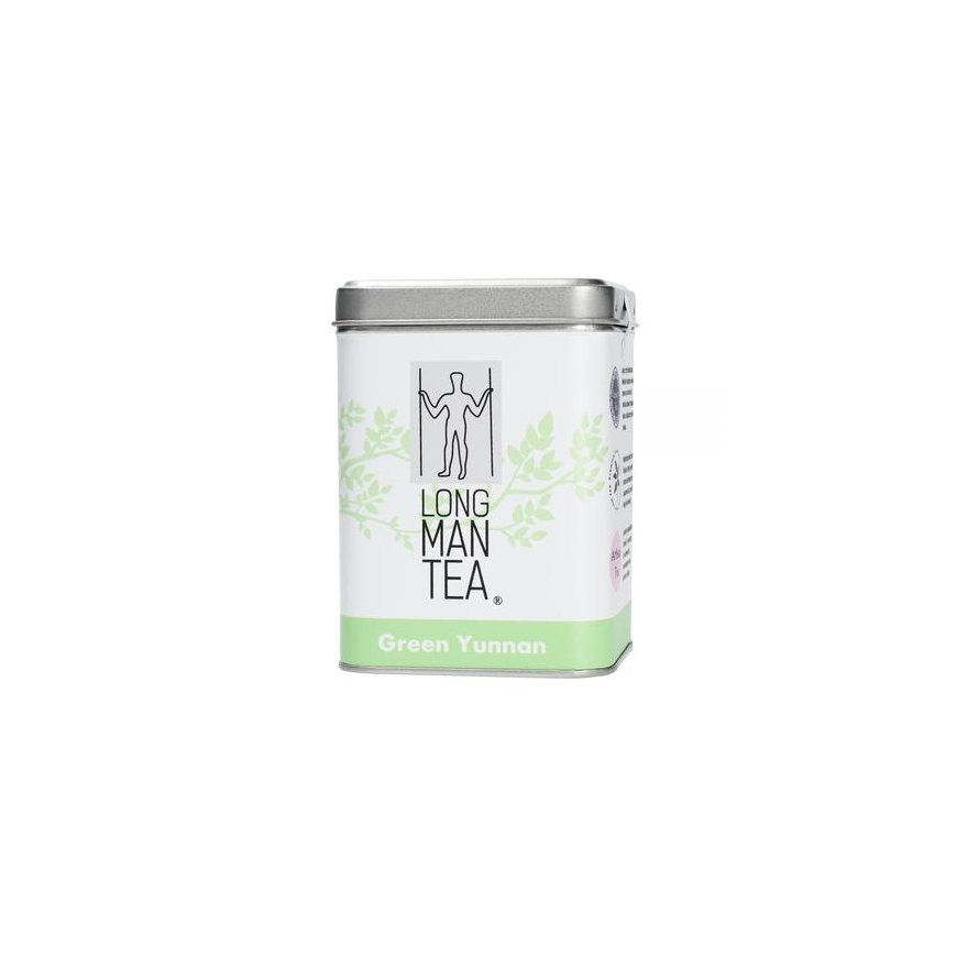 Long Man Tea Long Man Tea - Žalias Yunnan - Herbata sypana - Puszka 120g