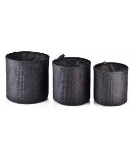 SARA Black 3 - their set of baskets for storing small items