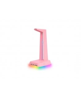 Onikuma Stand for headphones with RGB lighting Onikuma ST2 pink