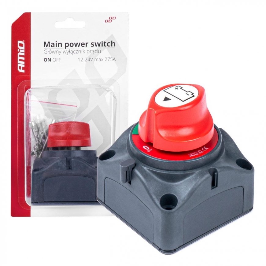 AMiO Battery disconnect switch hebel 275a