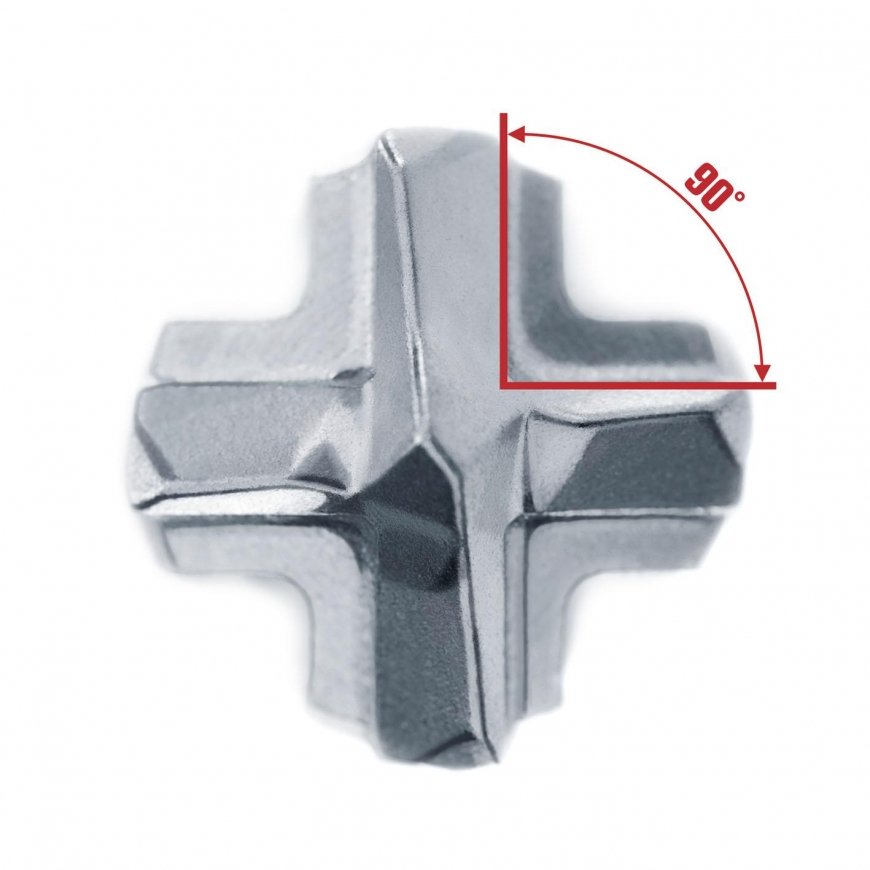 Drill Drill alpen 84600800100 - Punta per trapano a percussione SDS Plus, F8 extreme, a 4 taglienti, diameter: 8 mm, length: 310 – 2