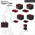 Kistenberg Prosperplast tool case Tagercase 30 KTC30256B-S411 Kistenberg Prosperplast tool case Tagercase 30 KTC30256B-S411