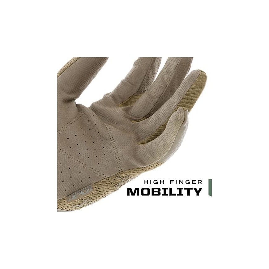 Mechanix Wear Gloves Mechanix Speclialty 0.5 Coyote S. 0.5mm thick palm. Velcro, synthetic leather, TrekDry®, Lycra – 5