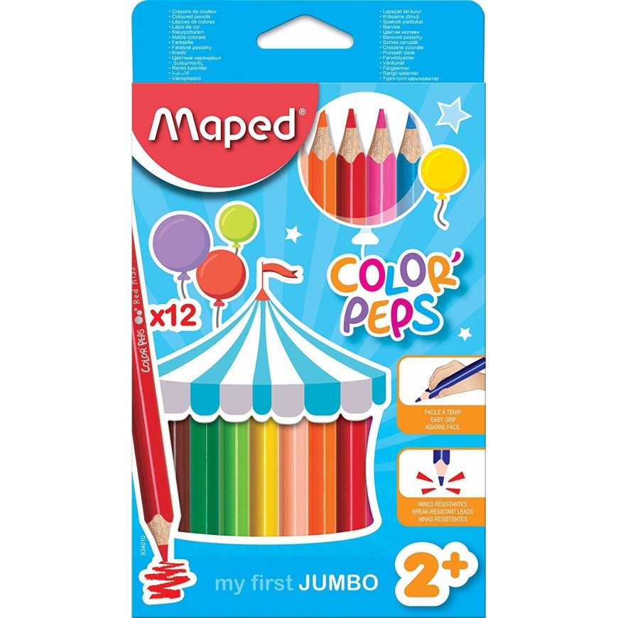 Maped 834010 Multi spalvos 12 vnt