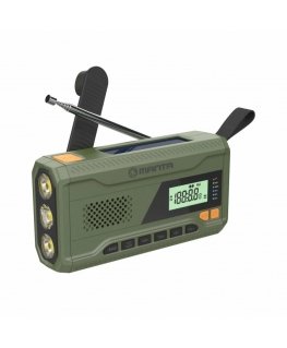 Päikesepatarei ja dünamoga raadio Manta RDI401G