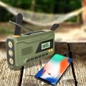 Päikesepatarei ja dünamoga raadio Manta RDI401G Päikesepatarei ja dünamoga raadio Manta RDI401G