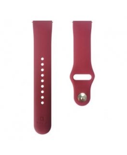Evelatus 22mm Silicone Loop (130mm M/L) Plum