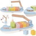 CLASSIC WORLD Wooden ship loading blocks 13 el. CLASSIC WORLD Wooden ship loading blocks 13 el.