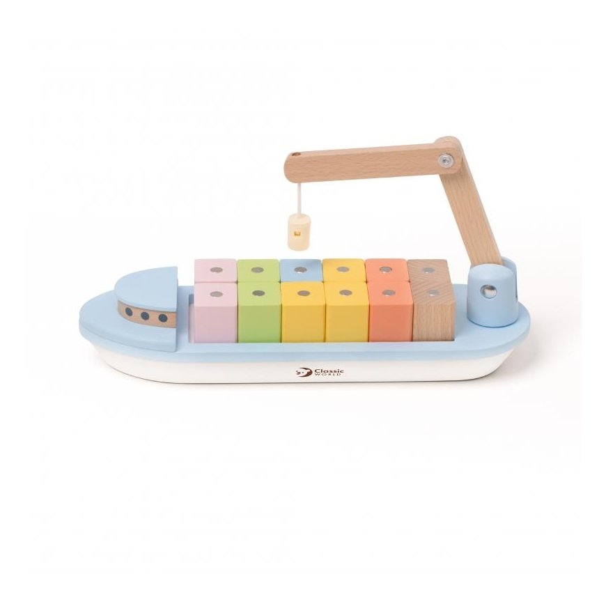 CLASSIC WORLD Wooden ship loading blocks 13 el. – 3