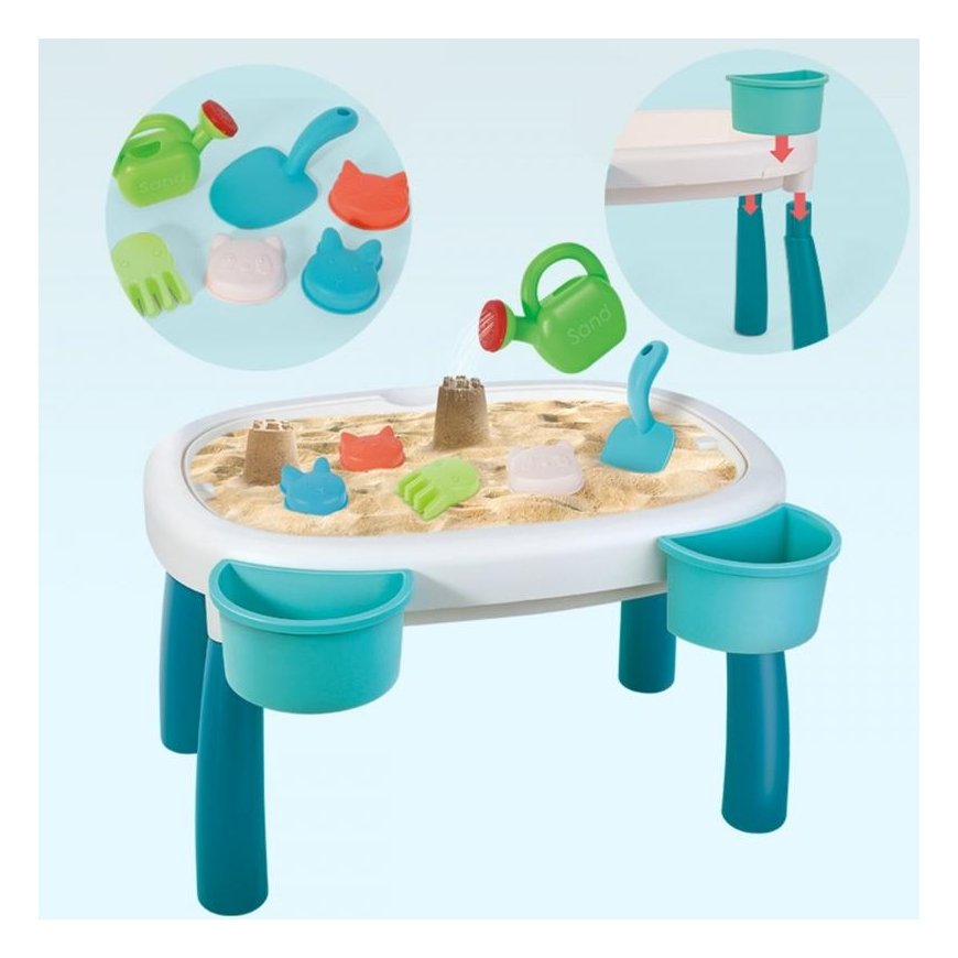 WOOPIE Table Water 2in1 Sandbox 7 el. – 2