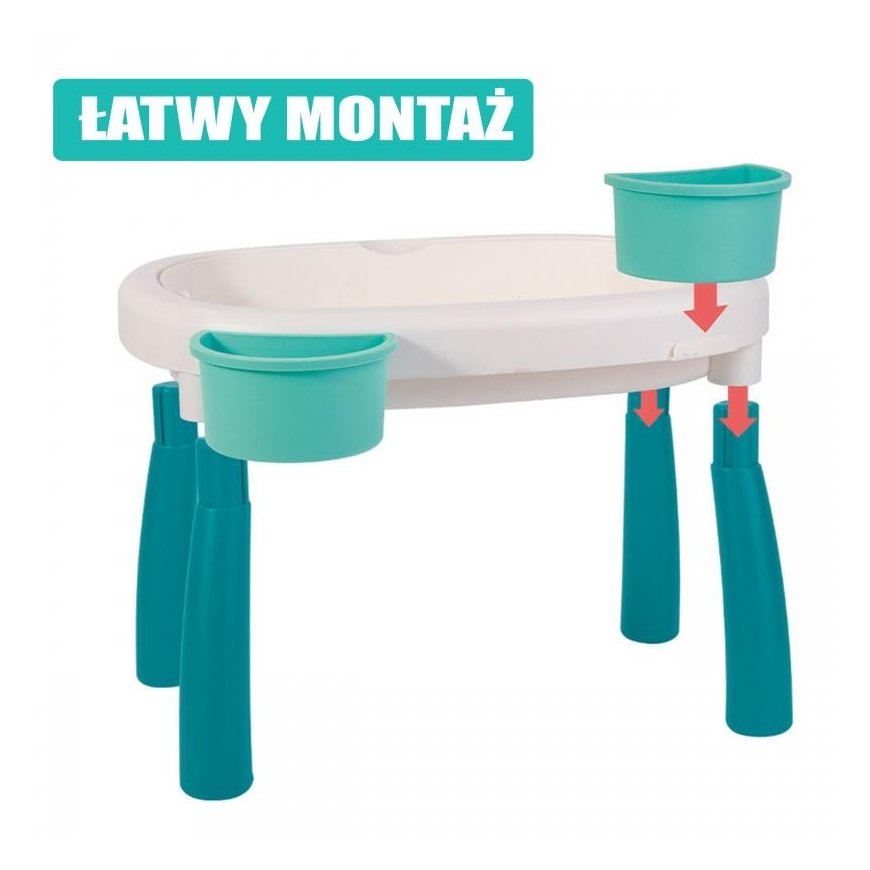 WOOPIE Table Water 2in1 Sandbox 7 el. – 3