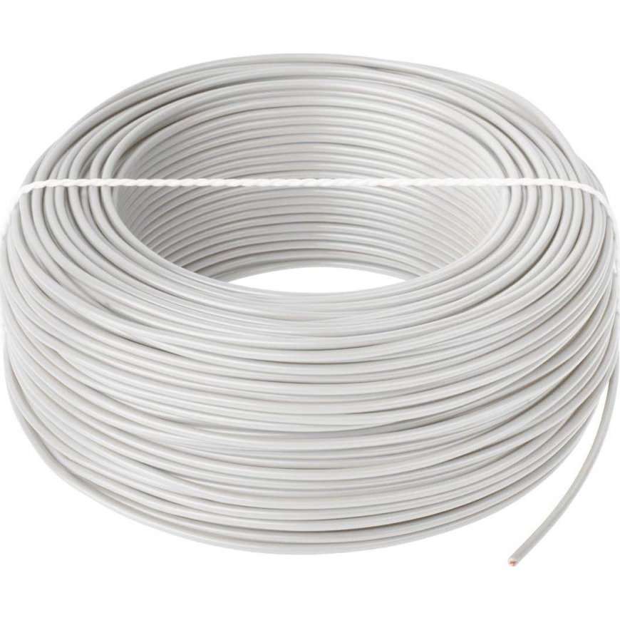Elektrokabel LgY 1x1 H05V-K baltas laidas – 2
