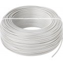 Elektrokabel LgY 1x1 H05V-K white cable Elektrokabel LgY 1x1 H05V-K white cable