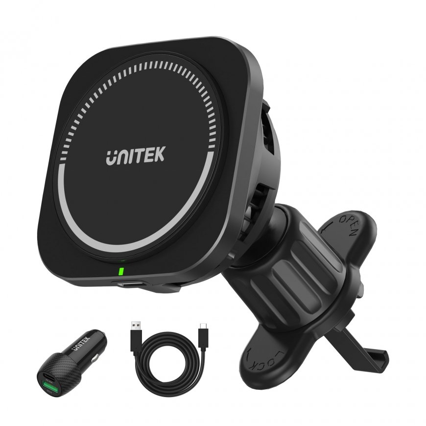 UNITEK CAR CHARGER MAGSAFE HOLDER, 38W