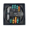 23-piece screwdriver set, hex keys and bits with case, opener and washers, Kraftform, Tool Rebel, WERA [05100018001]
