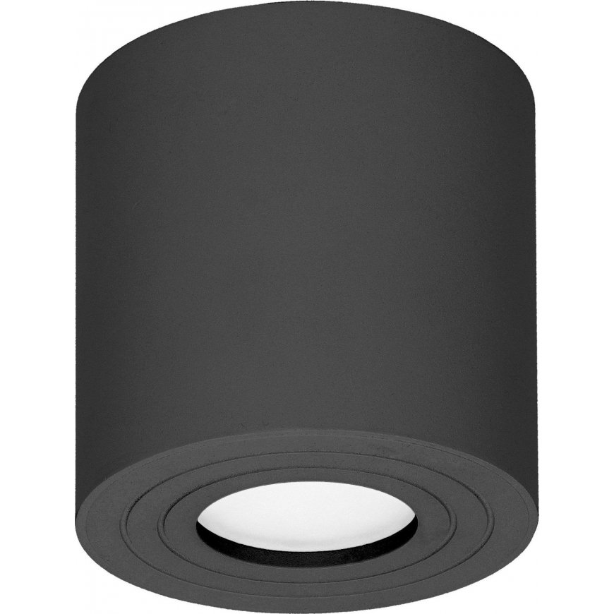 Ceiling lamp Orno MEGY DLR GU10 continental lamp max 50W, IP54, round, black, aluminum – 2
