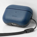 Earphones Uniq Case UNIQ Terra Apple AirPods Pro 2 Genuine Leather blue/space blue Earphones Uniq Case UNIQ Terra Apple AirPods Pro 2 Genuine Leather blue/space blue