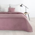 Eurofirany DESIGN 91 BONI / 5 Bedspread with quilt motif printed by hot pressing technique, 170X210 cm, color: pink Bedspread Eurofirany DESIGN 91 BONI / 5 Bedspread with quilt motif printed by hot pressing technique, 170X210 cm, color: pink Bedspread