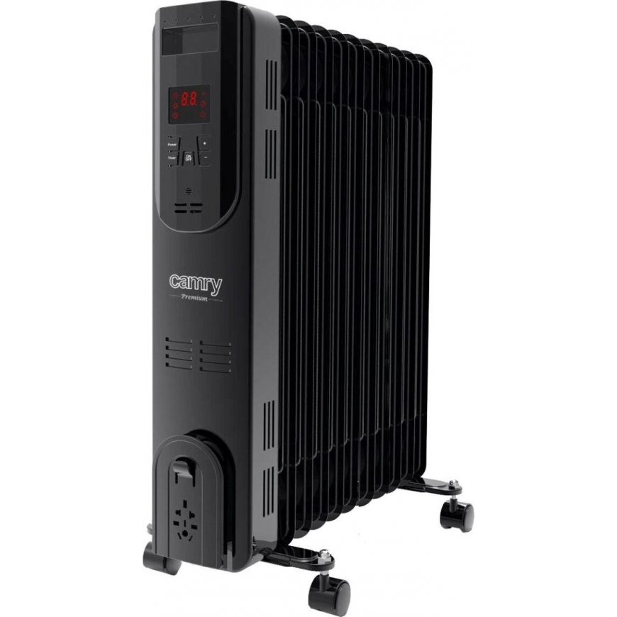 Camry Heater CR 7813 alyvos radiatorius, 2500 W, galios lygių skaičius 3, Juodas – 2