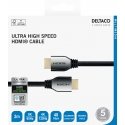 Deltaco 00100034 HDMI-kaapeli 2 m HDMI-tyyppi A (vakio) Musta Deltaco 00100034 HDMI-kaapeli 2 m HDMI-tyyppi A (vakio) Musta