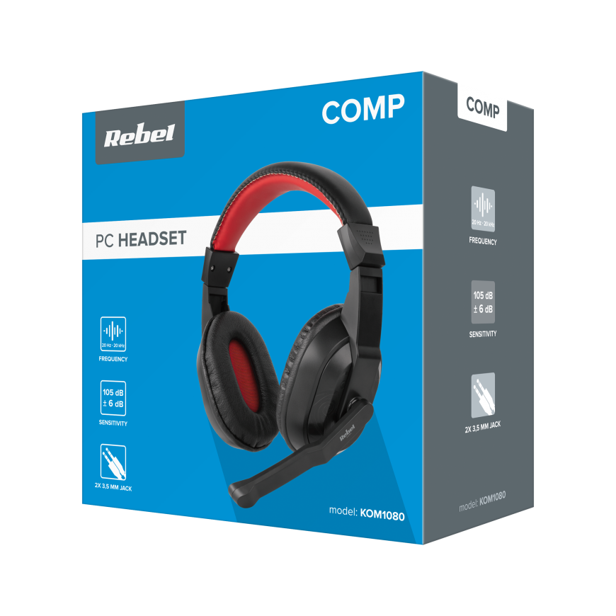 Rebel GH-10 computer headset – 5