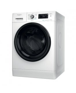 Whirlpool FFWDB976258BVEE kuivaava pyykinpesukone Vapaasti seisova Edestä täytettävä Valkoinen E