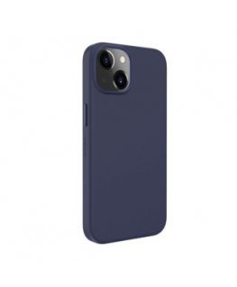 Evelatus Apple iPhone 14 Genuine Leather Case with MagSafe Blue