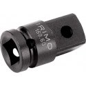 Impact adapter from 1/2 "to 3/4" in a decomposition blister Impact adapter from 1/2 "to 3/4" in a decomposition blister