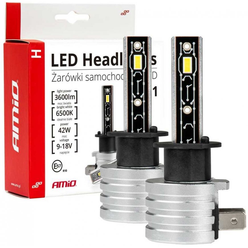 AMiO Led car lights h-mini h1