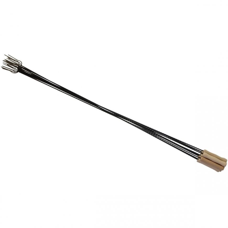 Saska Garden fireplace forks, 130cm, 10 pcs – 4