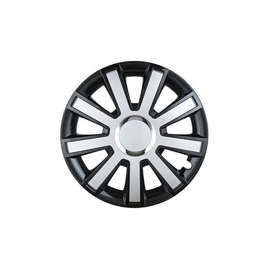 Kołpak Leoplast KOŁPAK SAMOHODOWY FLASH BLACK-SILVER 15 KPL – 3