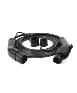 Hismart Electric car charging cable Type 1 (Female) - Type 2 (Male), 32A, 7.2kW, 1-phase, 5m