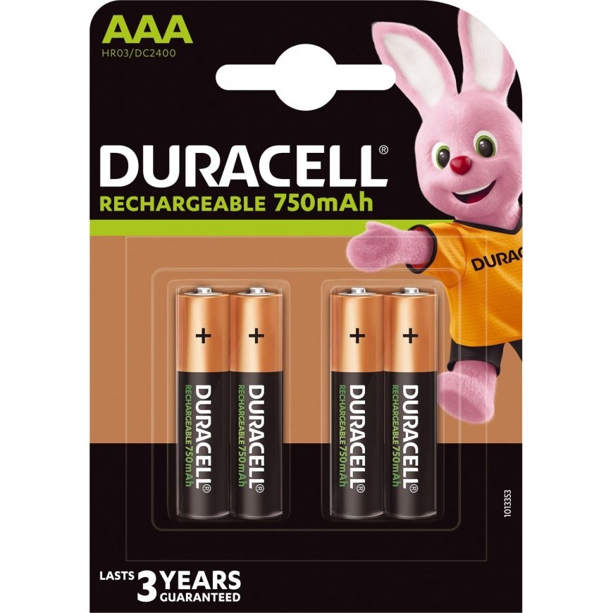 Duracell Battery AAA / R03 750mAh 4 pcs. – 2
