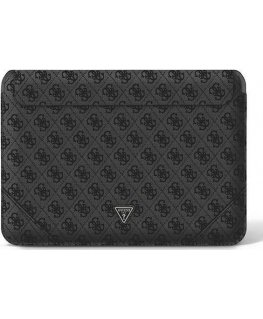 Case Guess Sleeve GUCS14P4TK 13/14" black/black 4G Uptown Triangle logo