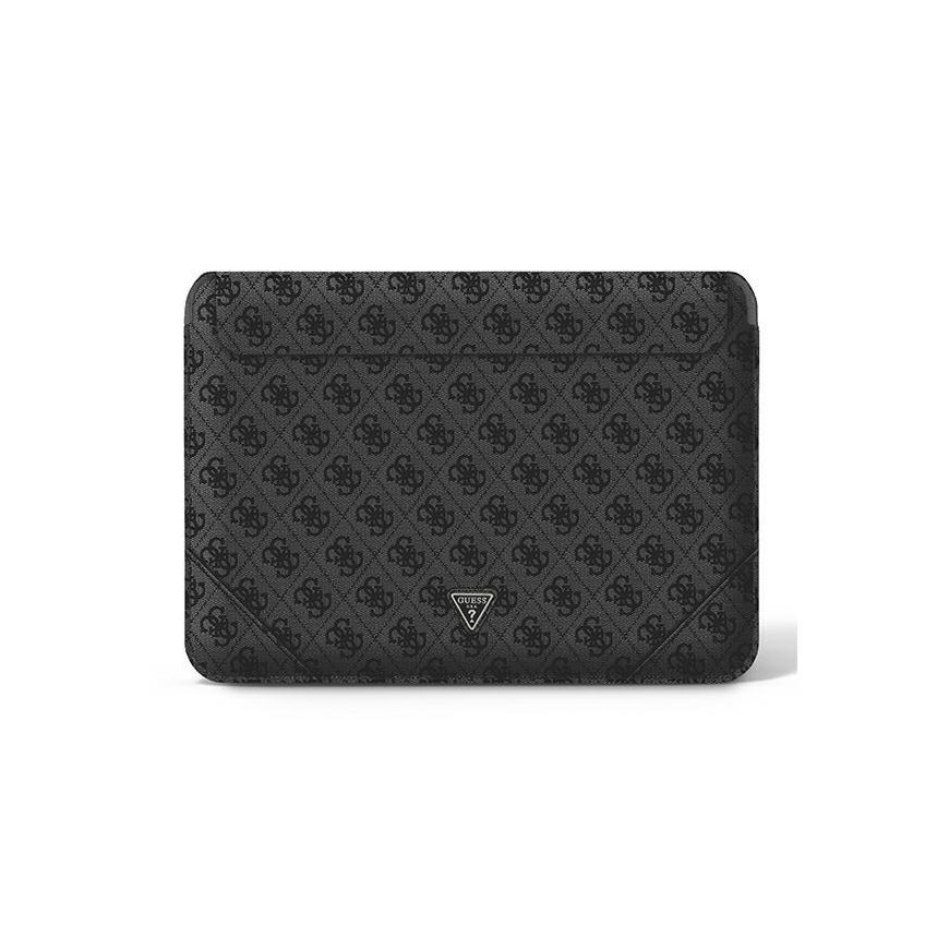 Case Guess Sleeve GUCS14P4TK 13/14" black/black 4G Uptown Triangle logo – 2