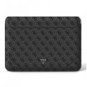 Case Guess Sleeve GUCS14P4TK 13/14" black/black 4G Uptown Triangle logo Case Guess Sleeve GUCS14P4TK 13/14" black/black 4G Uptown Triangle logo