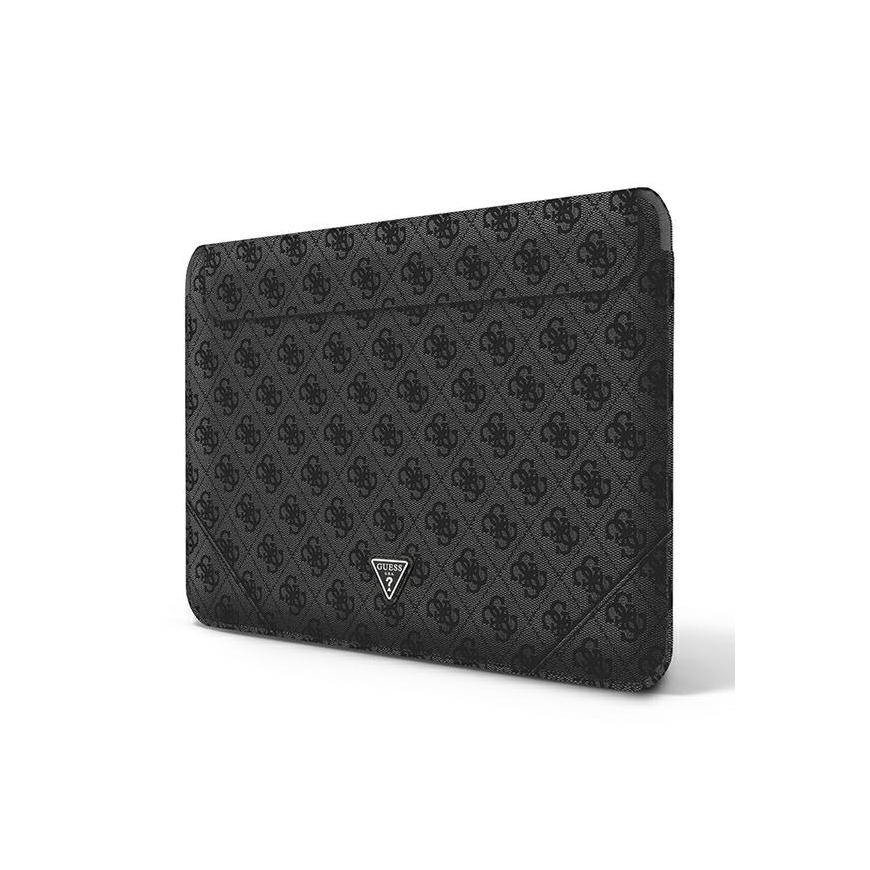 Case Guess Sleeve GUCS14P4TK 13/14" black/black 4G Uptown Triangle logo – 5