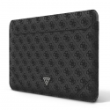 Case Guess Sleeve GUCS14P4TK 13/14" black/black 4G Uptown Triangle logo Case Guess Sleeve GUCS14P4TK 13/14" black/black 4G Uptown Triangle logo