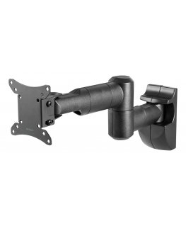 Deltaco ARM-0370 monitoriaus laikiklis arba stovas 81,3 cm (32") Juoda Siena