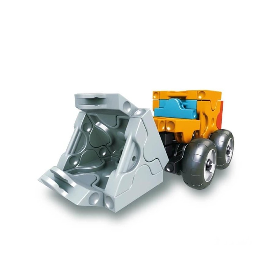 Constructor set LaQ "Hamacron Constructor - Mini Wheel Loader" – 3