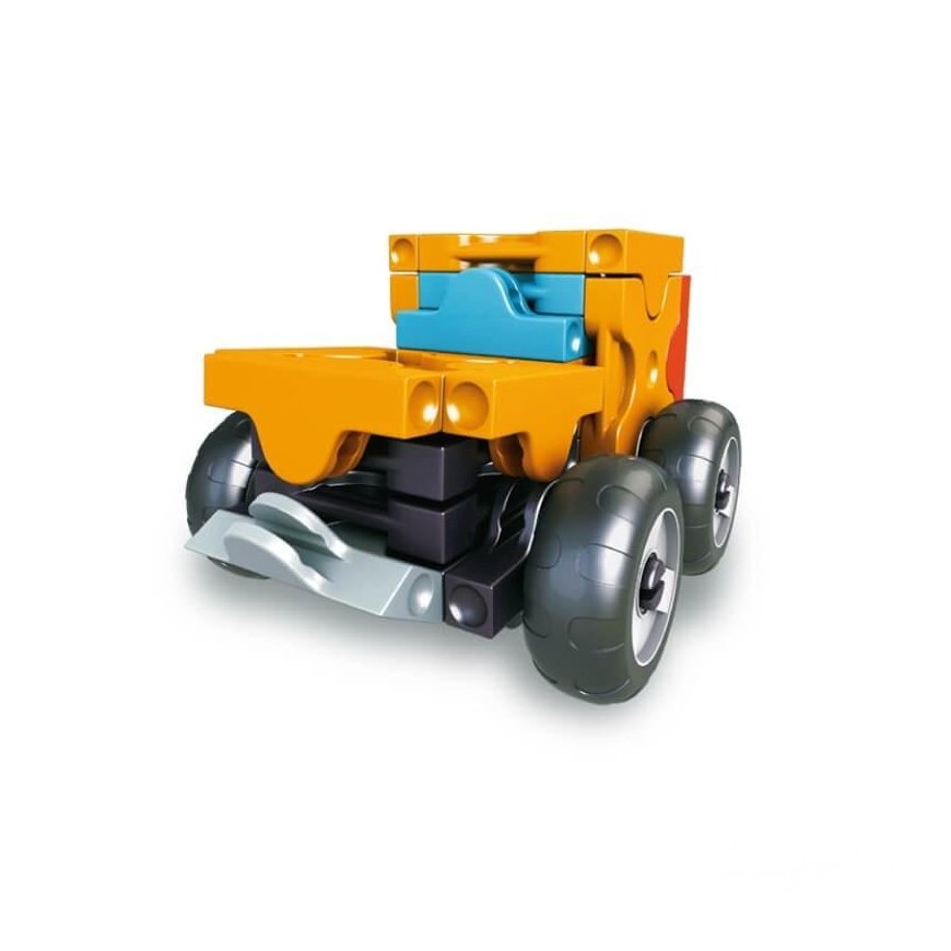 Constructor set LaQ "Hamacron Constructor - Mini Wheel Loader" – 4