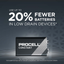 Duracell Procell Constant Power 6LR61 9V baterija, 10 vnt.
