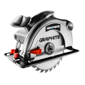 GRAPHITE 1200W circular saw, 185 x 20 mm disc, case GRAPHITE 1200W circular saw, 185 x 20 mm disc, case