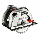 GRAPHITE 1200W diskinis pjūklas, 185 x 20 mm diskas, dėklas