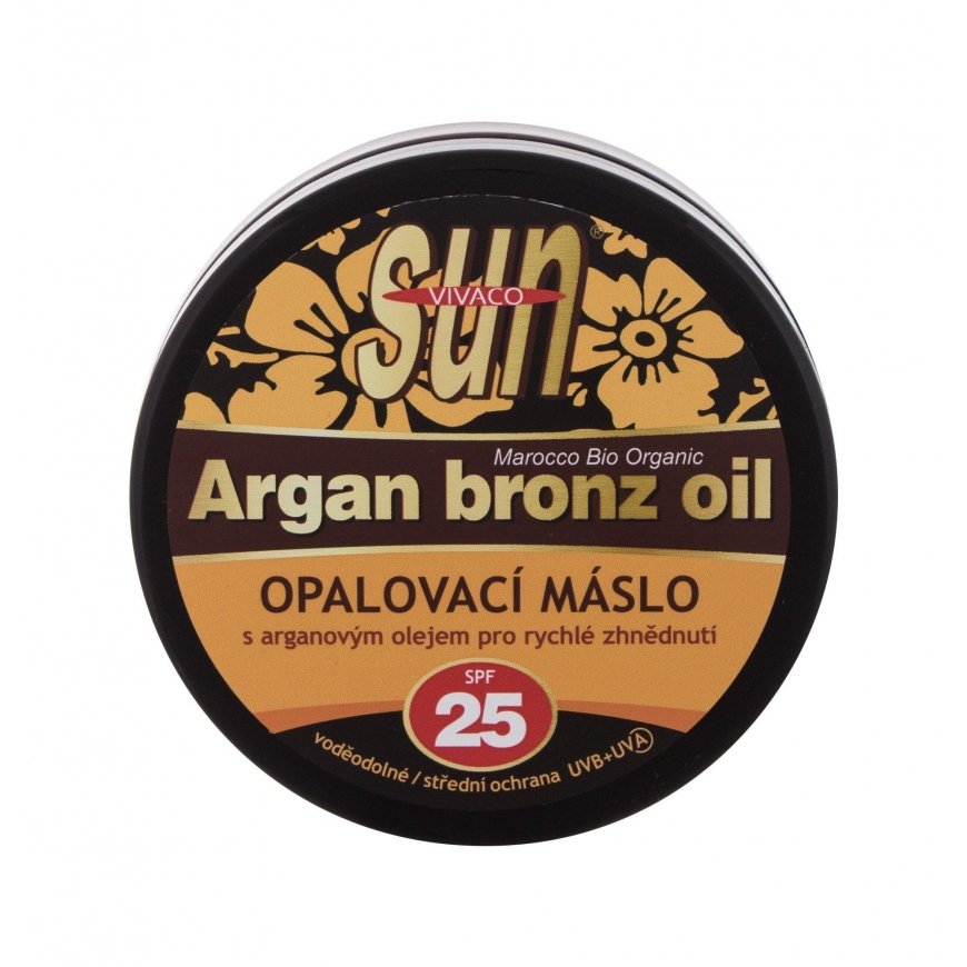 Vivaco Sun Argan Bronz Oil Suntan Butter Sun Body Lotion Unisex 200 ml