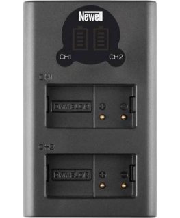 Newell Camera Charger Newell DL-USB-C Dual Channel Charger for DMW-BLF19 Batteries