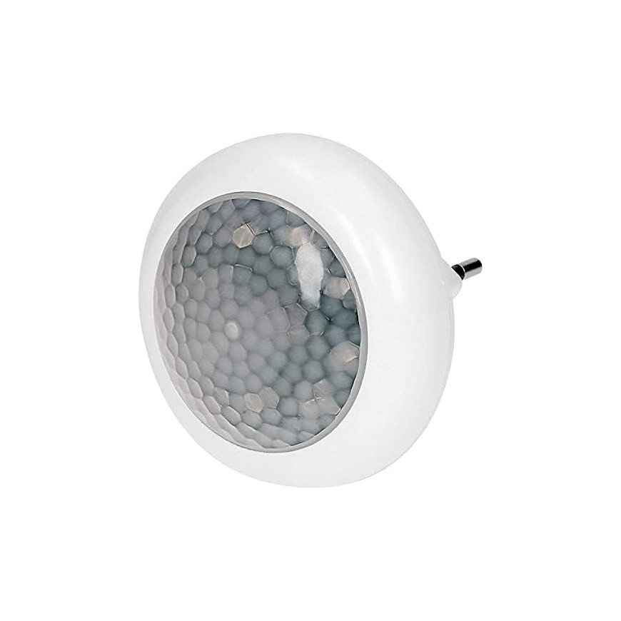 Lubinis šviestuvas Orno Lampka nocna LED su judesio jutikliu i zmierzchu, 120°, 8xLED, 40lm, 6500K – 3