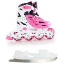 Inline SKATES - ROLLER SKATES - SKATES 4IN1 ENERO 30-33 PINK Inline SKATES - ROLLER SKATES - SKATES 4IN1 ENERO 30-33 PINK